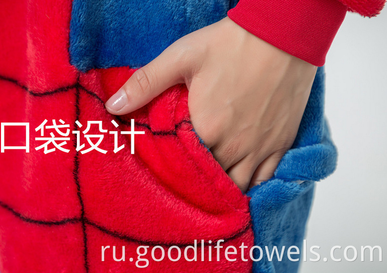 Spiderman Flannel Child Pajamas